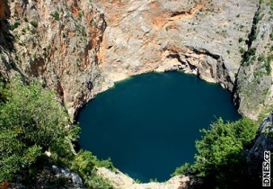 Červené a Modré jezero foto