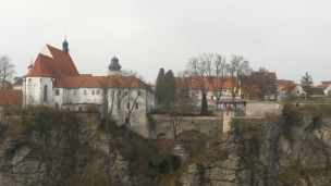 Františkánský klášter v Bechyni foto