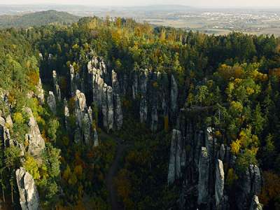 Prachovské skály foto