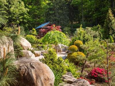 Japonská zahrada Siruwia foto