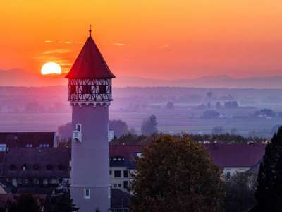 Vodárenská věž v Brežicích foto