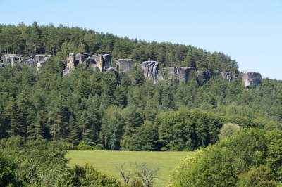 Klokočské skály foto