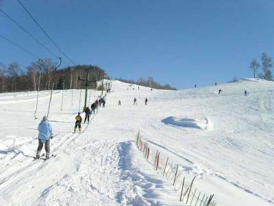 Ski areál Desná Parlament foto