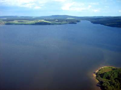 Vodní nádrž Lipno foto