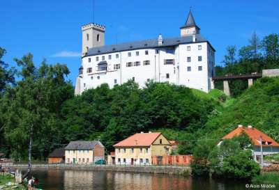 Hrad Rožmberk nad Vltavou foto