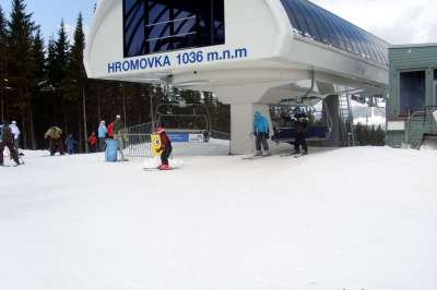 Ski areál Hromovka foto