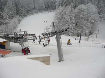  Ski areál Farský kopec foto