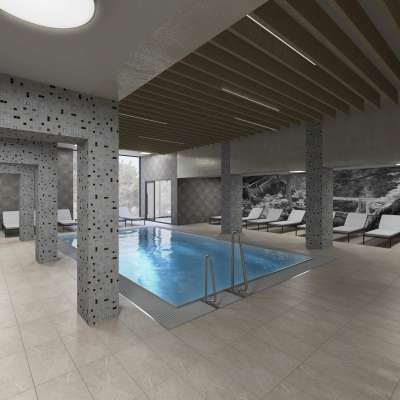 Wellness centrum - vnitřní bazén