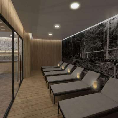 Wellness centrum - odpočívárna