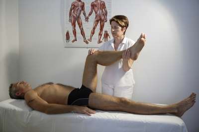 Individuální cvičení s fyzioterapeutem