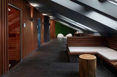 Wellness sauny a pára