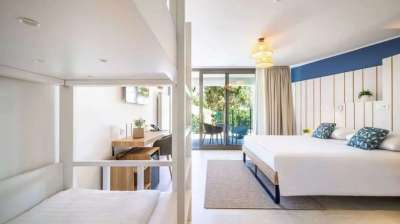 Dvoulůžkový pokoj premium s dvěma přistýlkami