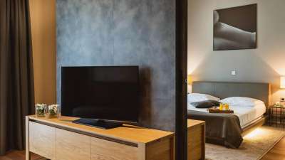 Executive Suite s vodní postelí a vířivkou