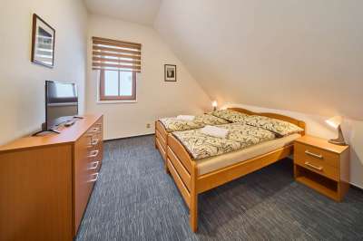 Ložnice - čtyřlůžkový apartmán