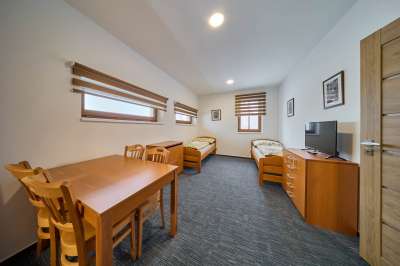 Hlavní místnost - čtyřlůžkový apartmán