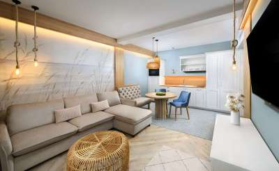 Dvoulůžkový apartmán s možností až dvou přistýlek
