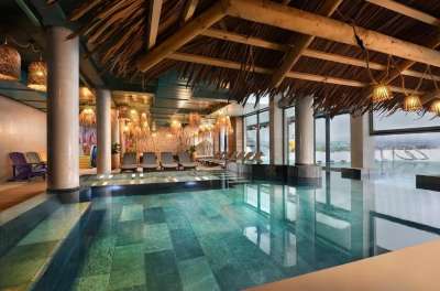 Vnitřní bazén Blue Lagoon aqua