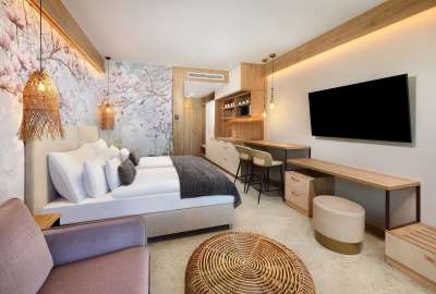 Dvoulůžkové Studio Garden s možností až dvou přistýlek