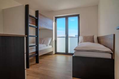 Pětilůžkový apartmán s jednolůžkem a válendou