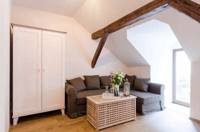 Podkrovní apartmá s terasou