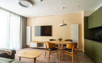 Apartmán se dvěma přistýlkami
