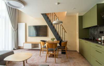 Čtyřlůžkový mezonet apartmán se dvěma přistýlkami