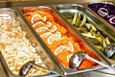 Hotelová restaurace formou bufetu