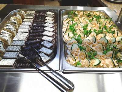 Hotelová restaurace formou bufetu