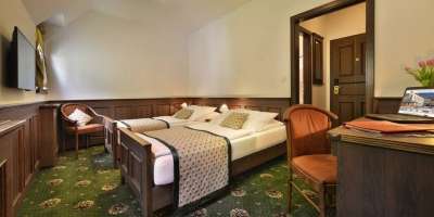 Dvoulůžkový pokoj Premium s oddělenými lůžky v hotelu
