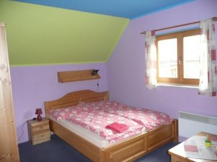 Dvoulůžkový pokoj - fialový  