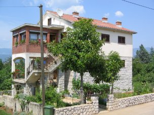 Příklad ubytování vila Gržetić